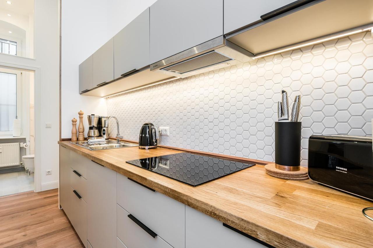 Neues Design-Apartment In Friedrichshain Berlin Eksteriør bilde